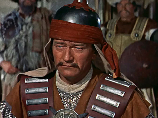 John Wayne in "The Conqueror"